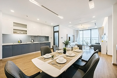 For Rent 115m² 3-Bedroom High-Floor Apartment with Lake View M3 Vinhomes Metropolis 