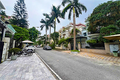 For Rent: Luxurious Linked Villa in T2 Ciputra Hanoi, 360sqm, Luxurious Interior