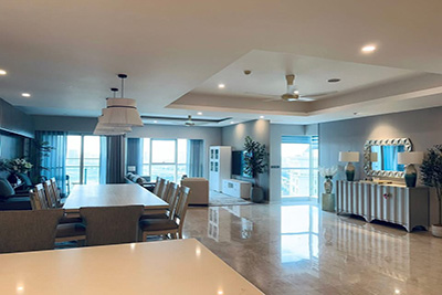 For Rent: Stunning Newly Renovated 4-Bedroom Apartment with Golf Course View - The Link 1 Ciputra