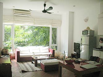 Full of natural light 01 BR apartment for rent in Truc Bach, Full serviced
