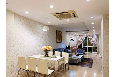 Fully furnished 3-bedroom apartment for rent in P2 Ciputra Hanoi