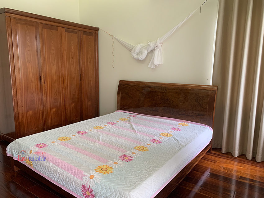 Fully furnished corner house in T1 Ciputra, renovated 40