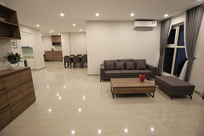 Golf course view apartment for rent with 3 bedrooms at L4 Ciputra, Hanoi