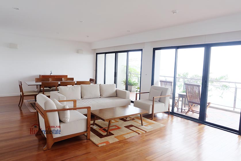 Hanoi Lake view: Bright and airy 02BRs serviced apartment, lake view 1