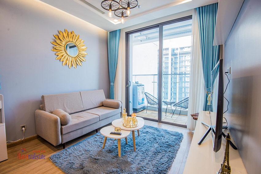 High floor 01BR apartment with city view, fully furnished