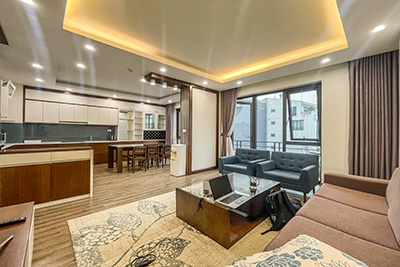 High floor 02 bedrooms apartment on To Ngoc Van street.