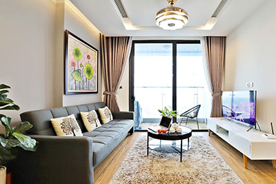 High floor, newly one bedroom apartment in Vinhomes Metropolis