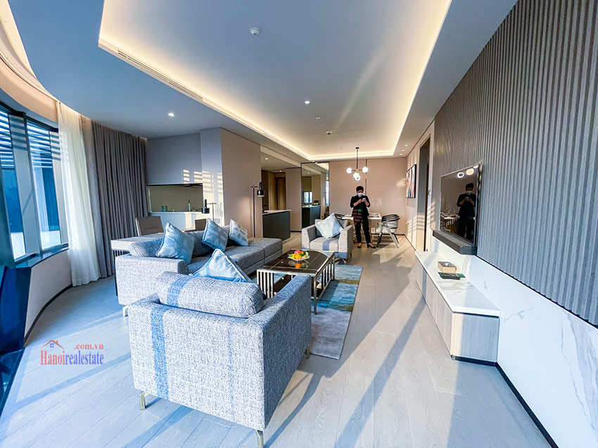 High-end beautiful view 3-bedroom apartment at Fraser Residence near Korean Embassy 3
