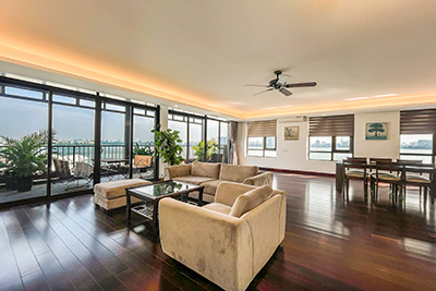 Indochina-Style 3-Bedroom Apartment for Rent on Tu Hoa Street, Prime Location Near InterContinental Hotel Hanoi