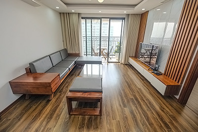 Lake view 111m2  Apartment for Rent DLe Roi Soleil, Xuan Dieu, Tay Ho