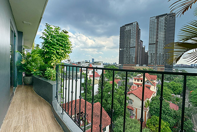 Lake view 2 bedroom apartment near Tay Ho park, Hanoi