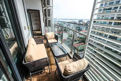  Lake View Apartment for Rent 180m² 3 Bedrooms at Five Star West Lake, Hoang Hoa Tham St