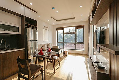 Lake view apartment on Tay Ho Road, brand new and modern style