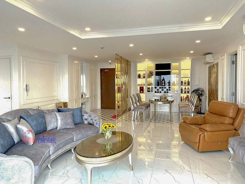 Large 4 bedroom apartment with luxurious design in Kosmo Tay Ho Hanoi 4