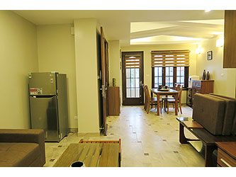 Large terrace, new and modern apartment for rent in Ba Dinh district, Hanoi