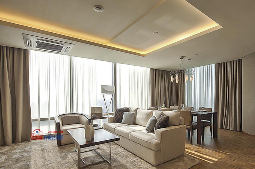 Lotte Hanoi - Serviced Apartments for rent: luxury living room