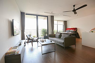 Lovely modern style 02BRs apartment with stunning view on To Ngoc Van