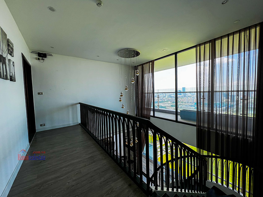 Luxurious 3-bedroom duplex penthouse at Ngoai Giao Doan, open view 18