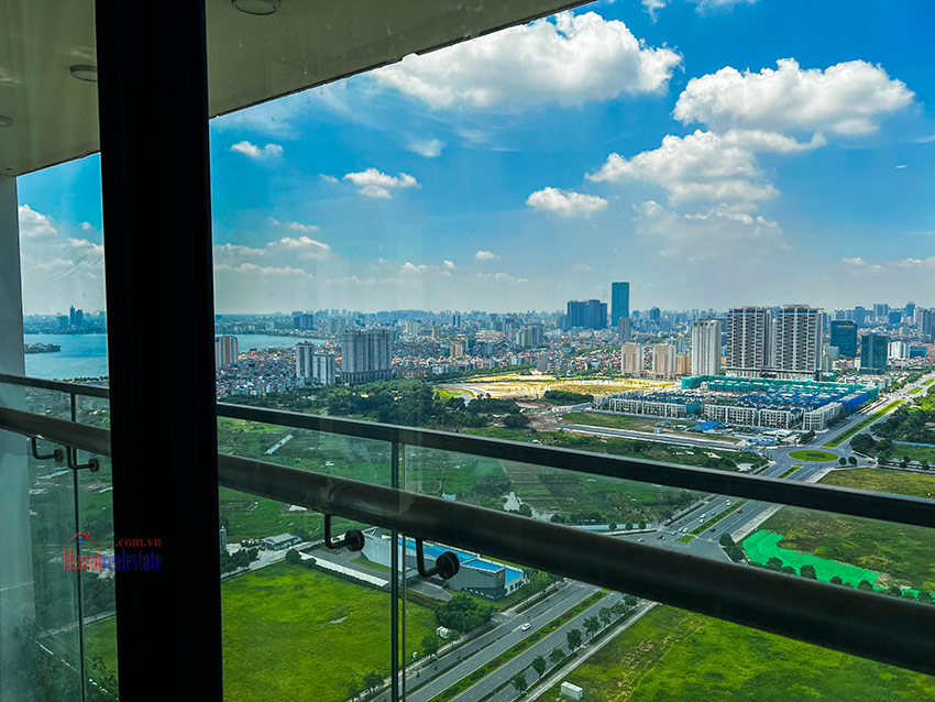 Luxurious 3-bedroom duplex penthouse at Ngoai Giao Doan, open view 30