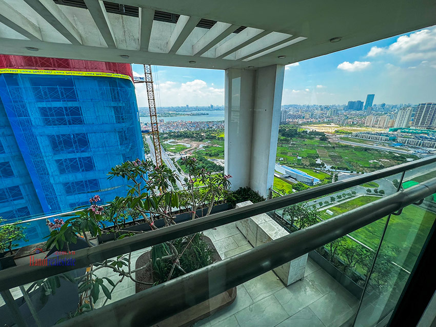 Luxurious 3-bedroom duplex penthouse at Ngoai Giao Doan, open view 31