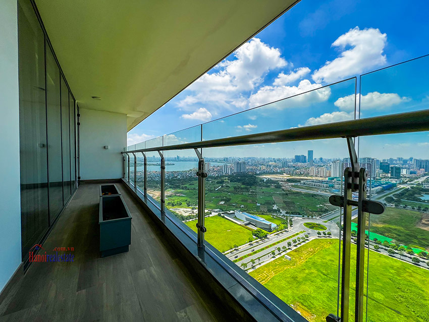 Luxurious 3-bedroom duplex penthouse at Ngoai Giao Doan, open view 36