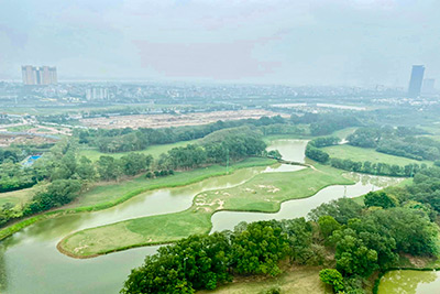 Luxurious and Spacious Apartment for Rent with 4 Bed, 3 Baths, and Golf Course View at The Link Ciputra Hanoi