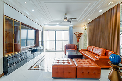 Luxurious high floor 3 bedroom apartment for rent in Ba Dinh Dist