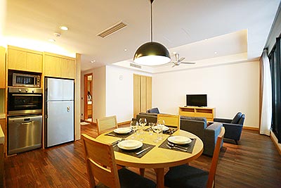 Luxury 2–bedroom apartment in To Ngoc Van, Modern Furnished