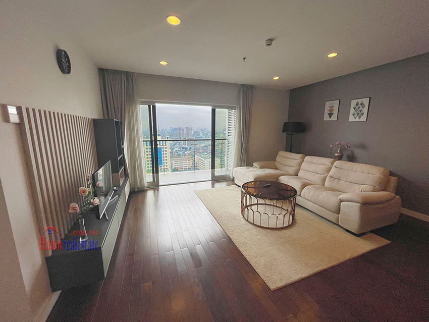 Luxury 4 bedroom apartment with Hanoi city view in Lancaster building 3