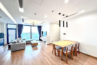 Beautiful High-Floor 3-Bedroom Apartment in Metropolis, Ba Dinh