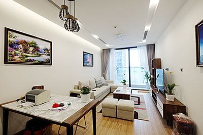 Metropolis serviced apartment with 3 bedrooms, Lieu Giai Street