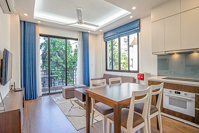 Modern 01 bedroom apartment on To Ngoc Van street, car access