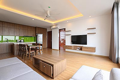 Modern 02BRs apartment on Xuan Dieu, reasonable price