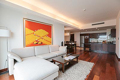 Modern 03BRs serviced apartment at Fraser Suites Hanoi