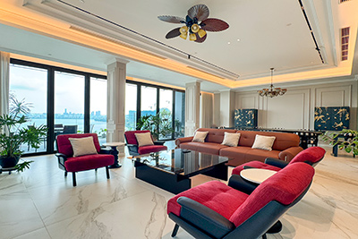 Modern 2-Bedroom Apartment with Fabulous Lake View for Rent in Tay Ho, Hanoi