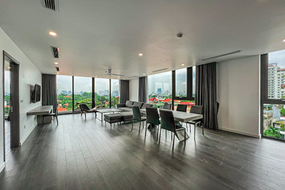 Modern 3 bedroom apartment with lake view in Tay Ho