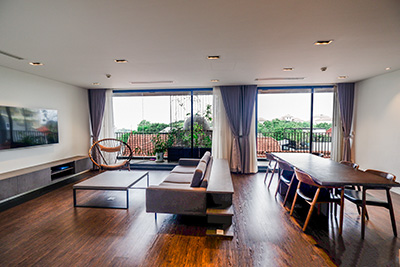Modern 3-Bedroom Apartment in Perfect Location, Tay Ho, Hanoi