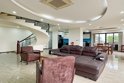 Modern 4 bedroom duplex penthouse with big terrace in Tay Ho