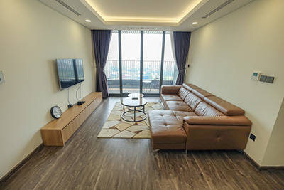 Modern 4-Bedroom High-Rise Apartment for Rent in Ngoai Giao Doan, Hanoi