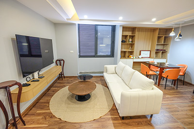 Modern Apartment in Dao Tan Street, Spacious Terrace, Premium Interior, 2 Services/Week - 100m2