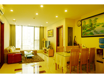 Modern furnished apartment in Kim Ma str, near Thu Le Zoo, 2 bedrooms