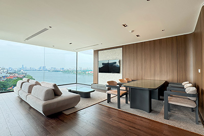 Modern West Lake View Apartment for Rent - Xuan Dieu St 130m²