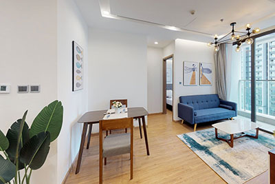 Cho thuê căn hộ 01 phòng ngủ đẹp, hiện đại, cao cấp tại Vinhomes Metropolis Hà Nội