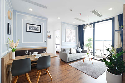 New modern one bedroom apartment in Vinhome Metropolis, Hanoi