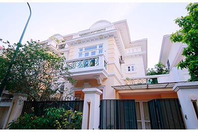 Newly renovated 04BRs house in D1 block Ciputra Hanoi, nearby UNIS