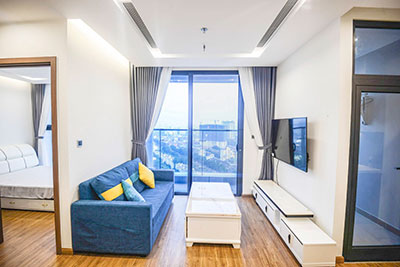Cho thuê căn hộ 1 phòng ngủ view thành phố, tại tòa nhà M3, Vinhomes Metropolis, Hà Nội