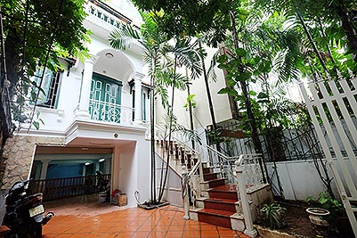 Nice house for rent in To Ngoc Van with Pool, Yard, Rooftop terrace, Car access