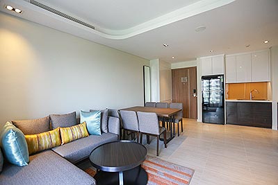 Oakwood Residence: Westlake view 1 bedroom apartment with a balcony, fully furnished