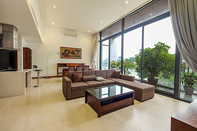 Peaceful lake view 02BRs apartment on Vu Mien street