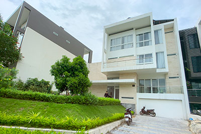 Q block Ciputra: Modern furnished 05BRs house with peaceful view of T block across the river